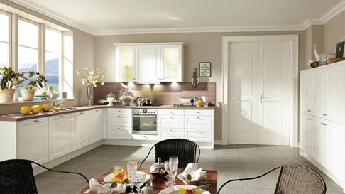 Een witte landelijke keuken witte landelijke keuken