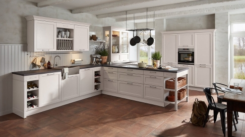 Witte keuken t-keuken