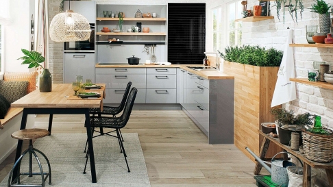 Inspiratie voor een grijze keuken Grijze keuken