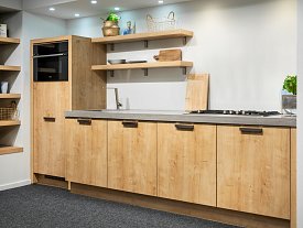 Kleine keuken - hout
