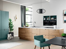 Houten keuken - Eiken zand