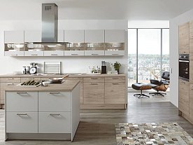 Houten keuken - Fashion Wood grijs