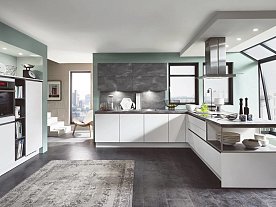  Design keuken - Fashion Grijs Wit