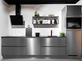 Kleine keuken - staal