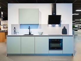 Kleine keuken - zacht blauw