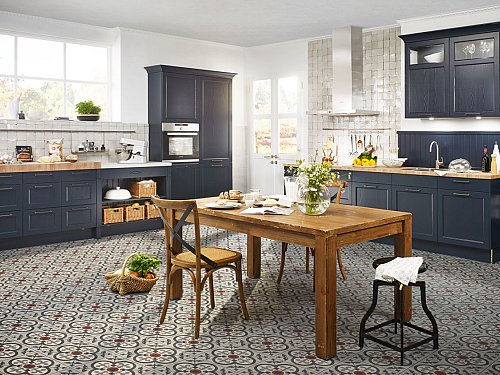 Nostalgische keuken - Keuken Country Blue