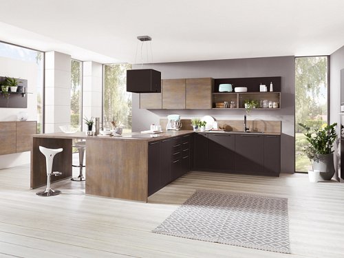 Design keuken - Touch Mat Zwart