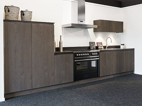 Keukens - BEDA Boston Robuust Eiken Stone Mokka