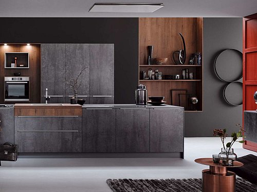 Stoere keuken - Iron Grey 
