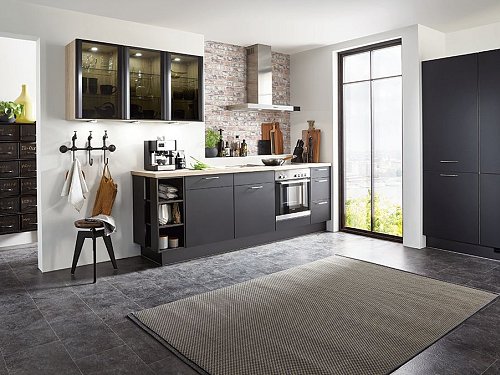 Stoere keuken - Touch Zwart