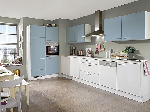 Nostalgische keuken - Touch Blauw/Wit