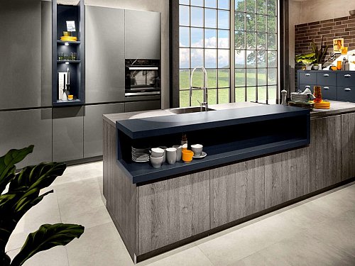 Stoere keuken - Parelgrijs