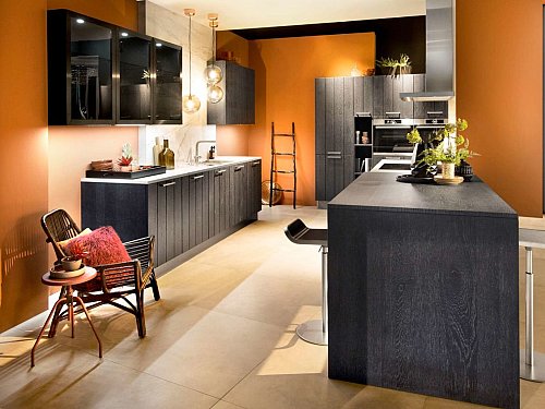 Stoere keuken - Hard zilver