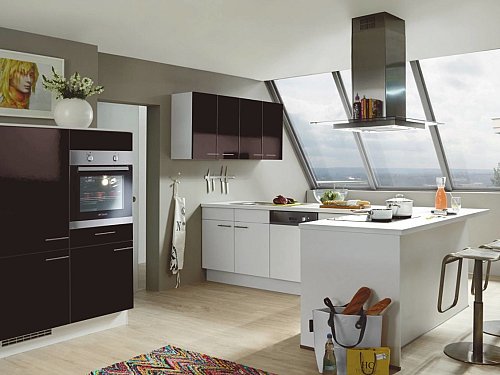 Duitse keuken - Focus hoogglans zwart