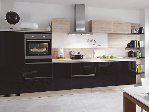 Duitse keuken - Focus Black Wood