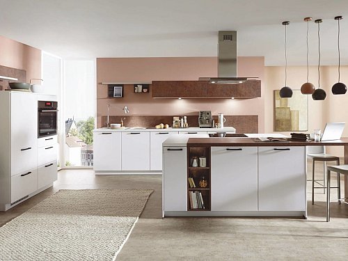 Design keuken - Fashion Wit Koper