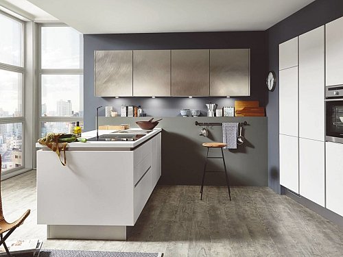 Witte Keuken - Fashion Greeploos wit