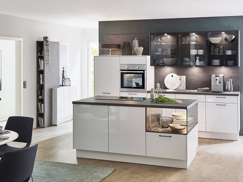 Design keuken - N-line Flash Wit Eilandkeuken