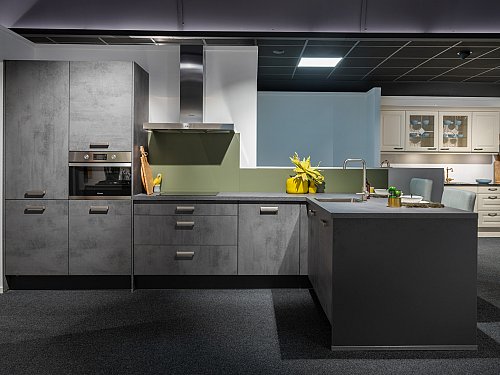 Keukens - Impuls Beton Schieffergrijs IP1200