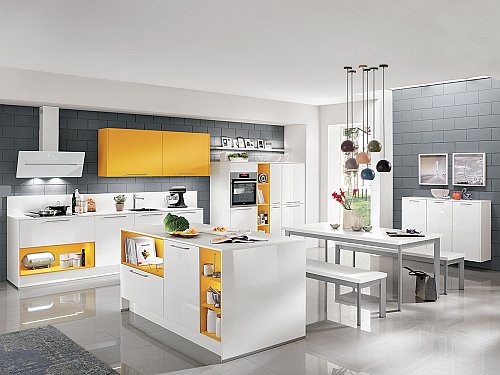 Keukens - N-line Focus 470 Geel
