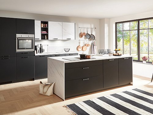 Design keuken - N-line Touch 340 Marmerlook