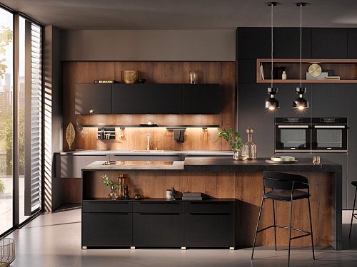 Keukens - H-Line AV6000 Zwart