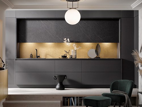 Keukens - H-Line AV4070 Goud
