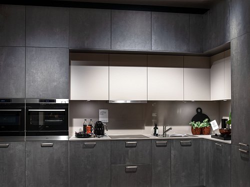 Keukens - H-Line Laser Soft Kasjmir Grafiet