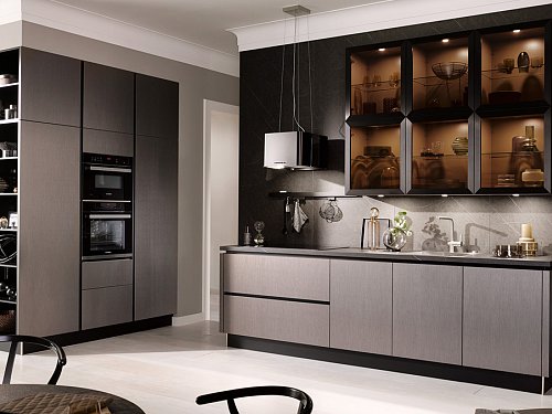 Keukens - H-Line AV2070 Metallic Donker