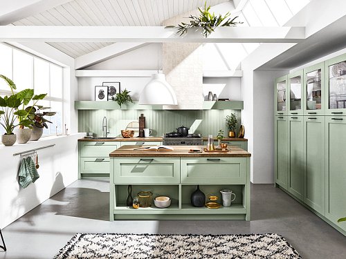 Keukens - H-Line Hampton Pastelgroen