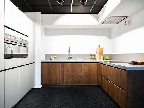 Keukens - AV6084 Gerookt Eiken Hoek