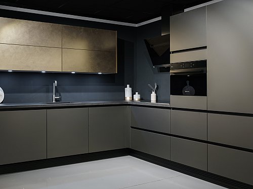 Keukens - SHOWROOMKEUKEN-HOEK-GRIJS