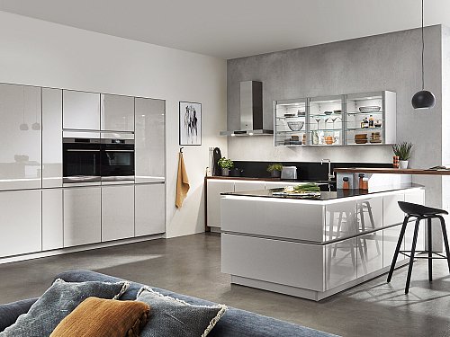 Keukens - N-Line Lux 819 Zijdegrijs