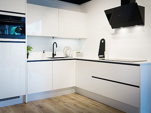 Keukens - SHOWROOMKEUKEN-HOEK-WIT