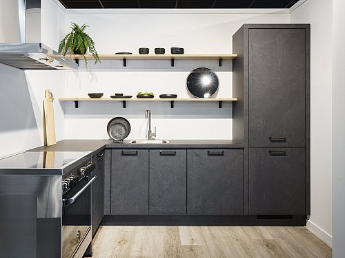Keukens - SHOWROOMKEUKEN-HOEK-GRIJS