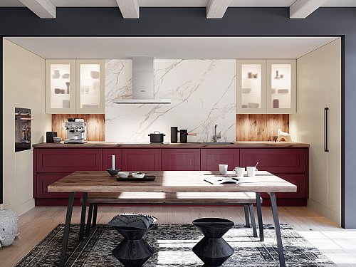 Keukens - H-Line Hampton Burgun