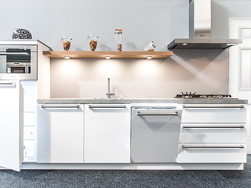 Keukens - Structuur Kristal Wit / 34