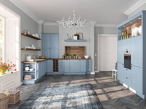Keukens - Keuken Duifblauw