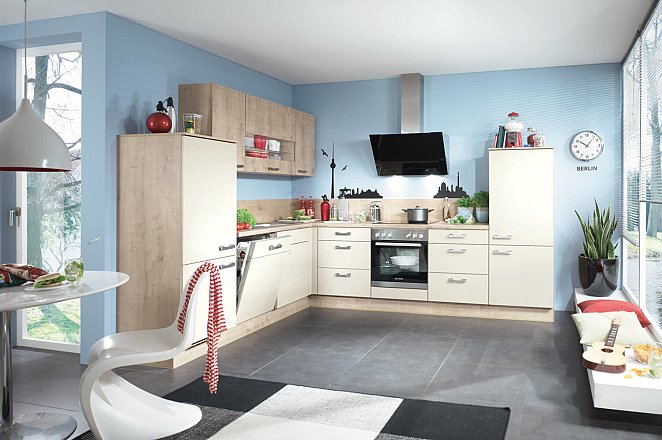 Moderne hoekkeuken - Afbeelding 1 van 1