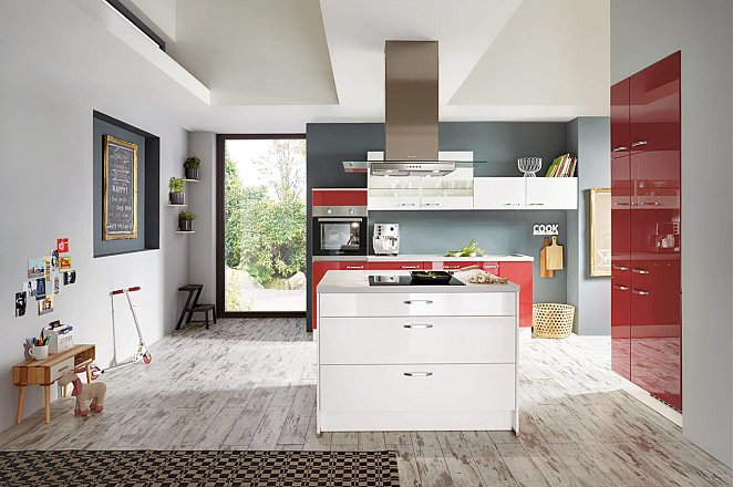 Moderne eiland keuken - Afbeelding 2 van 2