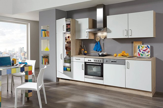 Moderne keuken in rechte opstelling - Afbeelding 3 van 5
