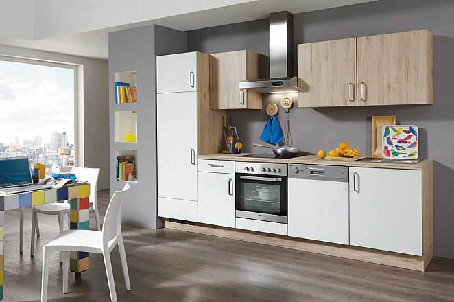 Moderne keuken in rechte opstelling - Afbeelding 4 van 5