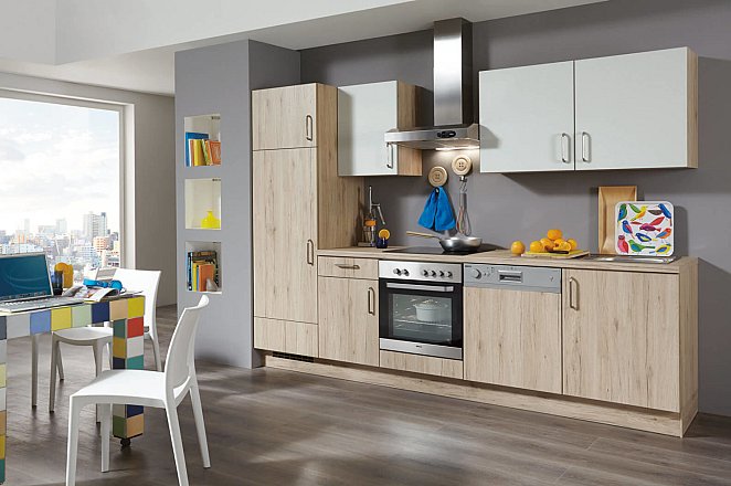 Moderne keuken in rechte opstelling - Afbeelding 5 van 5