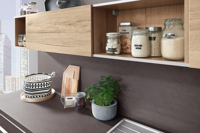 Ruime keuken in het matgrijs - Afbeelding 5 van 6