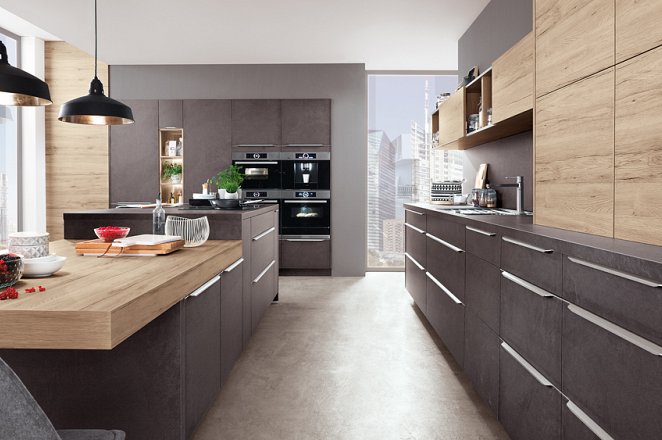 Ruime keuken in het matgrijs - Afbeelding 3 van 6