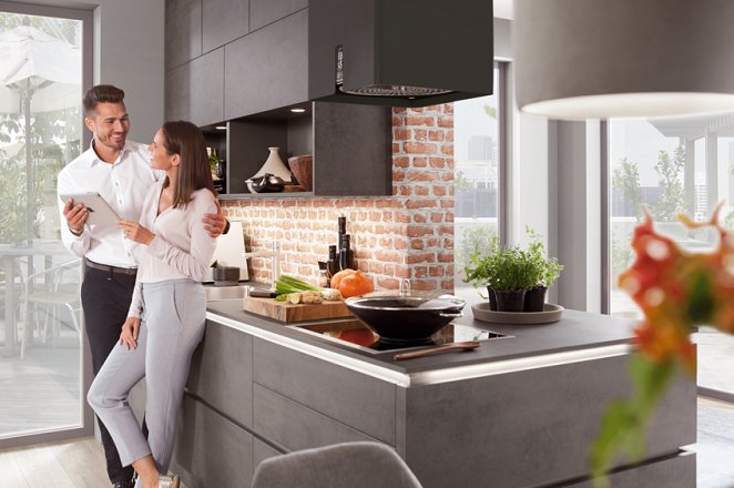 Semi-eilandkeuken met losse kasten - Afbeelding 7 van 9