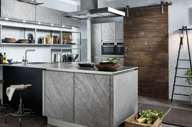 Eilandkeuken met losse elementen - Afbeelding 1 van 8