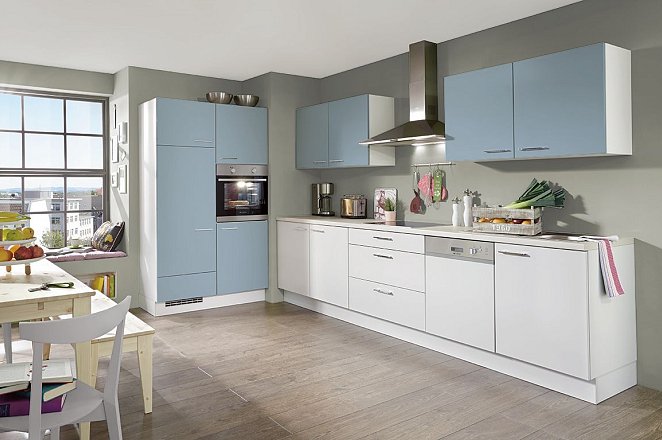 Rechte keuken met losse keukenelementen - Afbeelding 1 van 3