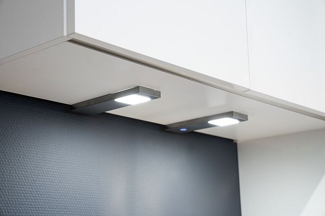 Rechte keuken in hoogglans wit - Afbeelding 4 van 7