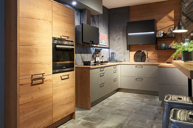 U-keuken met losse elementen - Afbeelding 1 van 1